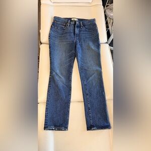 Madewell Women's Straight Leg Jeans in Deep Blue